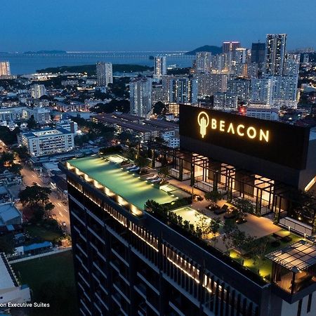 Skypool With Seaview 8Pax Beacon Executive Suites - Georgetown City Centre - 3Km To Komtar المظهر الخارجي الصورة